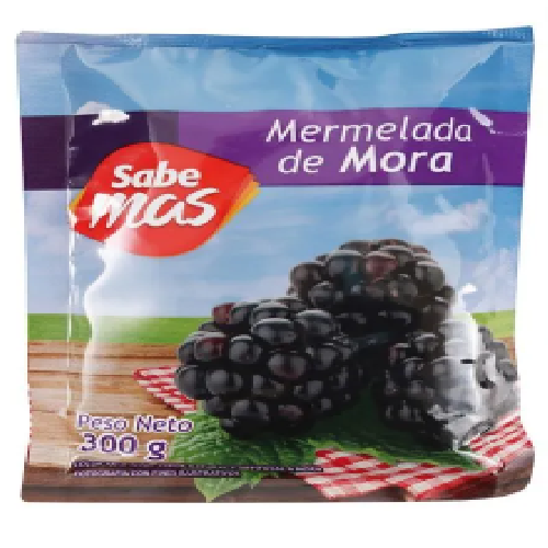 Mermelada Sabemas De Mora Bolsa - 300 g